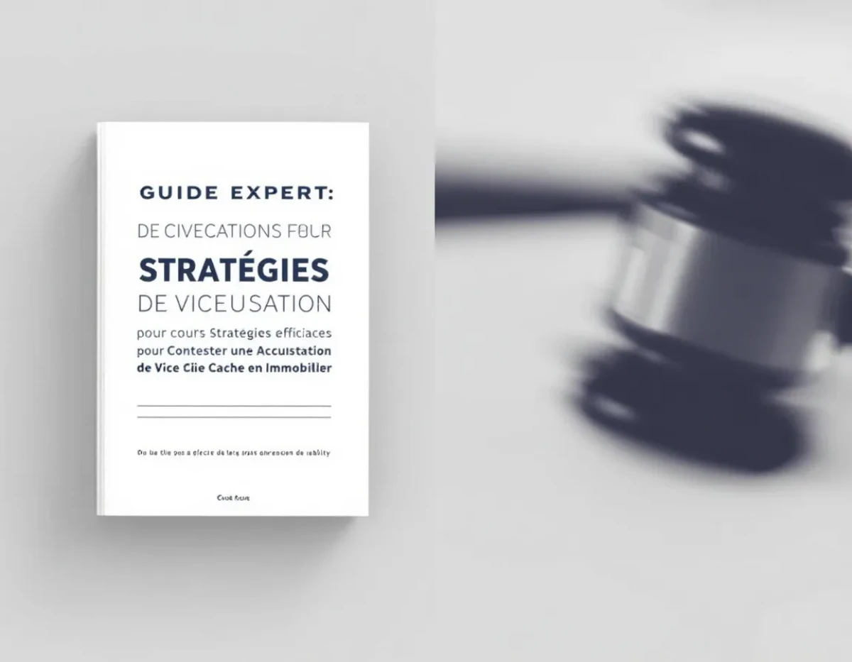 Guide Expert: Stratégies Efficaces pour Contester une Accusation de Vice Caché en Immobilier