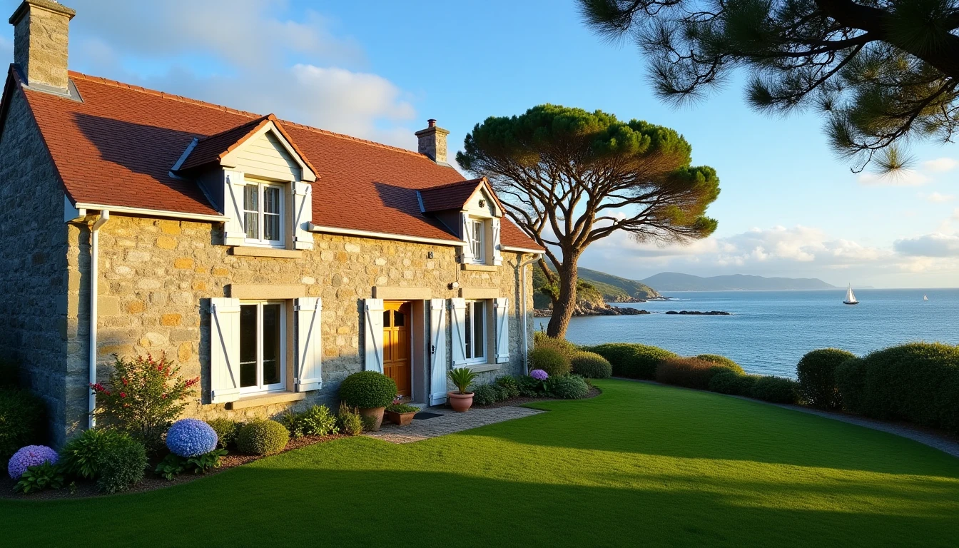 Maison à vendre Douarnenez avec vue mer en 2026